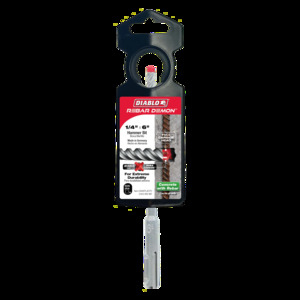 DIABLO DMAPL4070 1/4"X4"X6" SDS PLUS